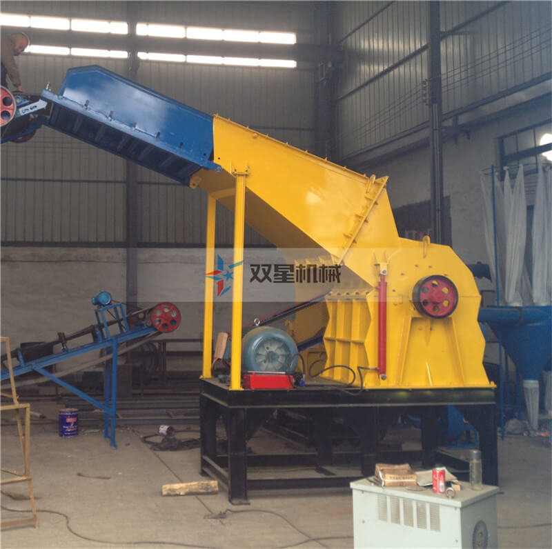 皓星廢鋁粉碎機(jī)生產(chǎn)線(xiàn)安裝現(xiàn)場(chǎng)